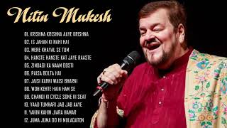 Best of Nitin Mukesh Songs  Nitin Mukesh Hit Songs  Nitin Mukesh 70s 80s 90s Bollywood Songs [upl. by Dawson]