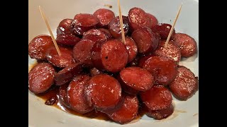 Crockpot Kielbasa Recipe  Sweet amp Tangy [upl. by Robenia929]