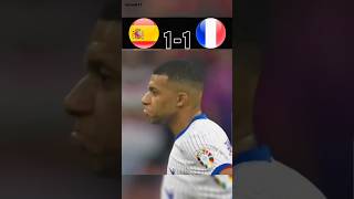 Spain 2  1 France  Euro Semi Final 2024  Mbappe VS L Yamal [upl. by Nojad]