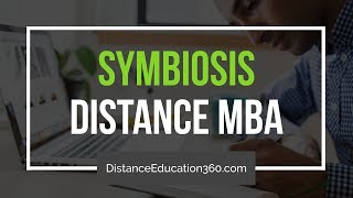 Symbiosis SCDL Distance Learning MBA PGDBA [upl. by Cari375]