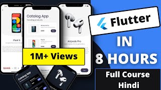 Master Flutter in Just 8 Hours  Full Course Hindi HindiCodepur [upl. by Alida786]