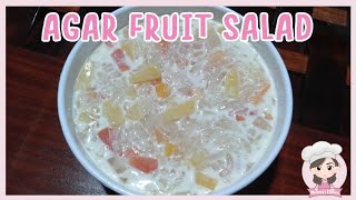 AGAR AGAR  EASY FRUIT SALAD RECIPE [upl. by Zoeller729]