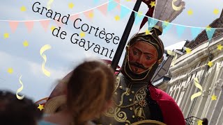 Le Grand Cortège de Gayant  Fêtes de Gayant 2022 [upl. by Aesoh]