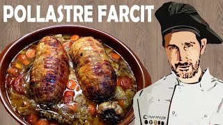 ▷POLLASTRE FARCIT al forn 🍽 Un rodó rostit amb SALSA A LA CATALANA  Receptes de cuina [upl. by Rebel]