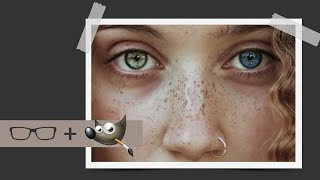 How To Easily Change the Color of Eyes in GIMP [upl. by Flanigan]