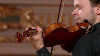 Arsenis Selalmazidis plays Mozart and Bach  Stage 3  H Wieniawski Violin Competition STEREO [upl. by Reiniar]