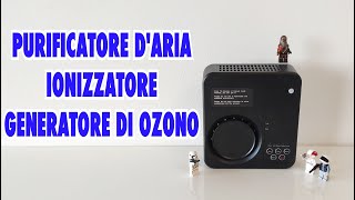 PURIFICATORE DARIA LOW COST ionizzatore generatore di ozono FUNZIONA [upl. by Haerr667]