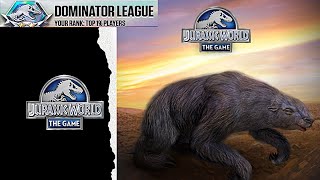 Mylodon Tournament  JURASSIC WORLD THE GAME [upl. by Ahseyt]