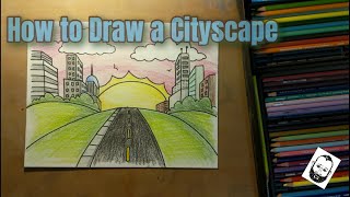 How to Draw a Cityscape [upl. by Maccarthy]