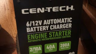 Must know CENTECH battery charger [upl. by Pouncey]