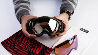 Oakley Crowbar Snow Goggle Lens Change Tutorial [upl. by Lasorella]