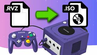 How to convert RVZ to ISO GameCube Games [upl. by Atirma]