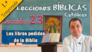 Los libros perdidos de la Biblia  📚 Lecciones Bíblicas  Padre Arturo Cornejo ✔️ [upl. by Amery899]