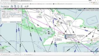 Simple Flight Planning with Skyvector and Simbrief [upl. by Anelam]