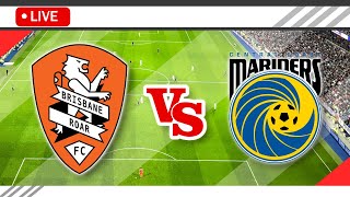 🔴Brisbane Roar vs Central Coast Mariners LIVE Match Streaming Full HD  Australia ALeague 2023 [upl. by Amhsirak232]