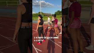 MAX YOUR SPRINT amp JUMP WORKOUT WITH THESE HIGH POWER WARMUP DRILLS trackandfield athletics [upl. by Anilyx]