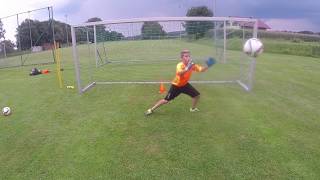 Goalkeeper training U11 [upl. by Chamkis]