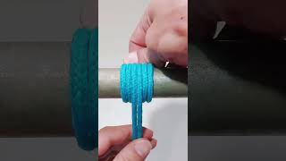 Já viu esse nó Fácil e seguro diy shorts knot [upl. by Ykroc919]