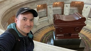 The Tomb of Emperor NAPOLEON at the Dome des Invalides Paris [upl. by Nertie]