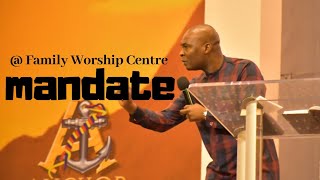 THE MANDATEAnchor Men Conference 2020 Day 1  Apostle Joshua Selman [upl. by Tuddor]