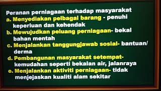 Pengajian Perniagaan Semester 1 Perniagaan dan persekitaran konsep untung dan peranan perniagaan [upl. by Ennazzus]