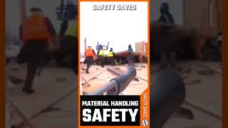 🏗️Manual Material Handling Safety💫🕵️எதைபண்ணலும் பிளான் முக்கியம்⚠️🎥Safety Saves👷‍♂️ shortsfeed [upl. by Sirdna]