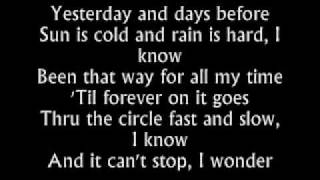 The Fray  Have You Ever Seen The Rain  Lyrics [upl. by Niboc]