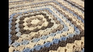 The Box Stitch Blanket Crochet Tutorial [upl. by Tihw]