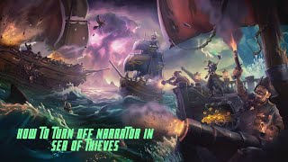 sea of thieves how to turn off narratoraudio description [upl. by Einaffyt]