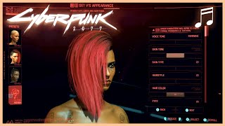 CYBERPUNK 2077 Character Creation Menu Music  Unreleased OST  Ambient Soundtrack [upl. by Ahtelahs]