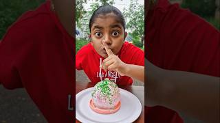 WATER BALLOON CAKE PRANK 😂TomampJerry 😱DiyaIshwarya shorts viralvideo [upl. by Kaczer]