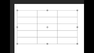 How to make a table in Photoshop [upl. by Ayhay]