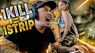 1 KILL  REMOVE 1 CLOTHING w Girlfriend  Call Of Duty Warzone Challenge [upl. by Eckmann]