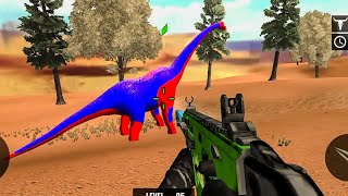 Ultimate Dinosaur Hunting Offline Gameplay for Android [upl. by Sobmalarah771]