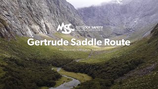 Gertrude Saddle Route Alpine Tramping Hiking Series  New Zealand [upl. by Groot]