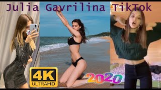 Julia Gavrilina ALL TİKTOK 4K HD VİDEOS 2020 NEW [upl. by Yedsnil692]