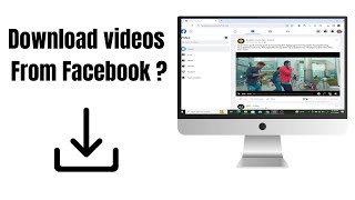 How to Download Video from Facebook on PC [upl. by Nanfa]