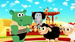 Cartoon animation for babies quotthe hippoquot [upl. by Manthei32]