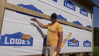 Install Cement Board Siding on a Shed Barn or Workshop [upl. by Woll726]