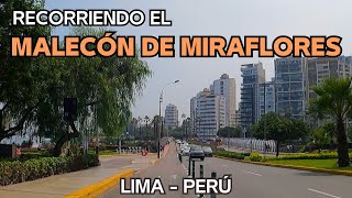 Recorriendo el malecón de Miraflores  Lima 2023 [upl. by Gnni]