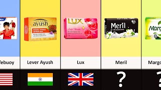 Soap Brands From Different Countries PART 1 [upl. by Eladnwahs943]