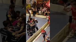 Aufstieg floorball drone unihockey pfanni uhcpfannenstiel [upl. by Coumas965]