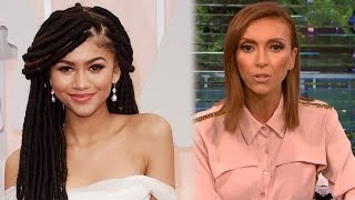 Giuliana Rancic Apologizes To Zendaya For quotWeedquot Fashion Police Comments [upl. by Simaj]