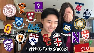 QUICK COLLEGE DECISION REACTIONS Ivies  UCs [upl. by Aleusnoc682]