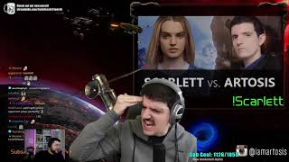 Tasteless Reaction To Artosis Rage [upl. by Marietta]