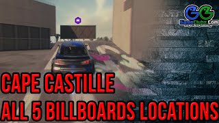 Need for Speed Heat  Billboard Locations x5  Cape Castille [upl. by Trelu]