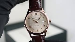 Frederique Constant Classic Index FC303MLG5B4 [upl. by Nordgren]