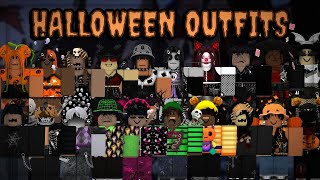 20 ROBLOX HALLOWEEN OUTFIT IDEAS BOYSGIRLS [upl. by Ahern]