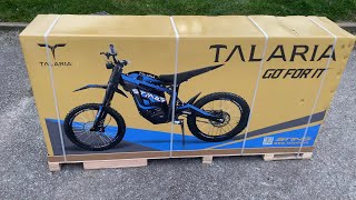 FIRST NEW TALARIA STING R IN THE UK  first ride  vs surron lightbee 2023 [upl. by Hestia]