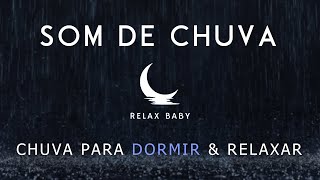 Som de Chuva para Dormir e Relaxar 🌧 8 HORAS 🌧 Tela Preta [upl. by Ordnasela568]